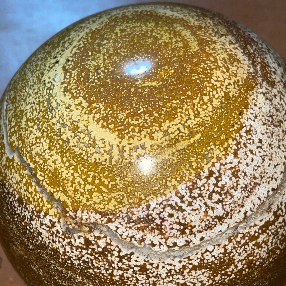 Large Ocean Jasper Sphere 💛HP💛 - Picture 2 of 16